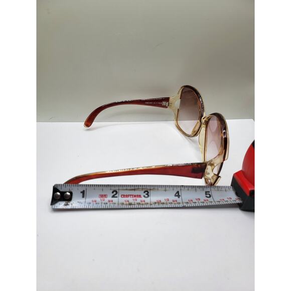 Vintage 70s Solarmate Sunglasses Oversized Butterfly Frame Gradient Lens - Picture 11 of 12